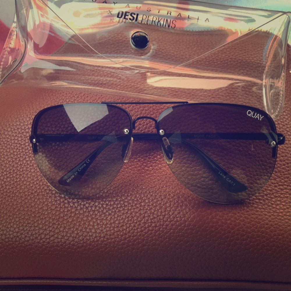 Quay Aviator sunglasses